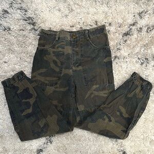 Emory Park Green and Brown Cargo Pants